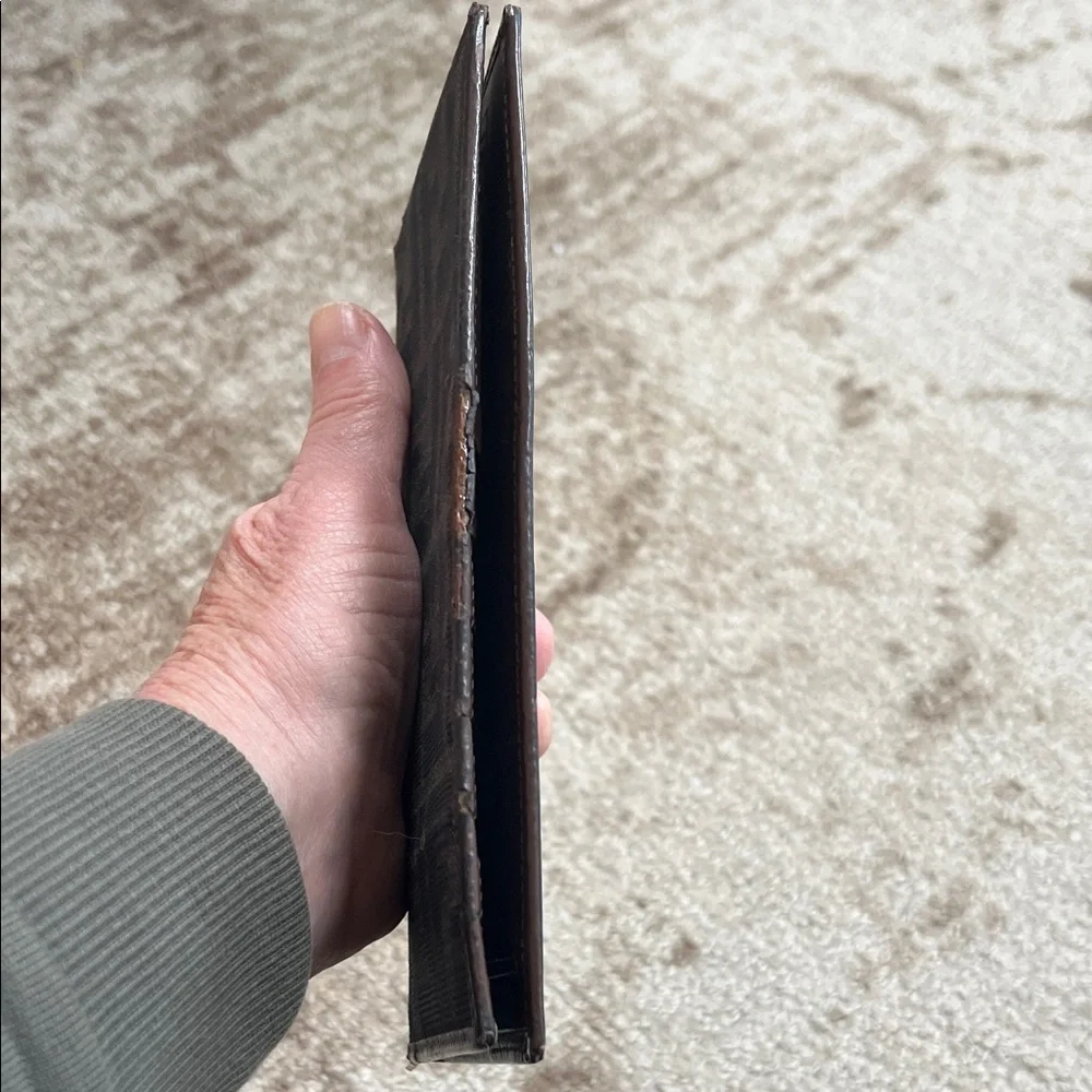 Fendi Brown and Black Zucca Long Wallet - Picture 11 of 13